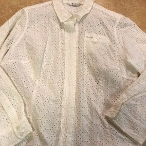 Liz Claiborne Eyelet Blouse